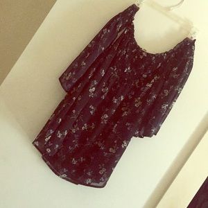 Floral Off The Shoulder Top/Dress